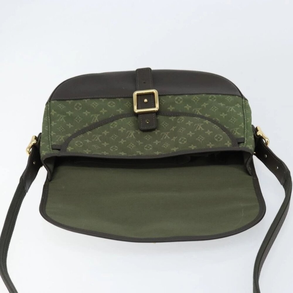 LOUIS VUITTON Monogram Mini Belanger Shoulder Bag TST Khaki M92673 Auth gh1045 - Picture 11 of 16